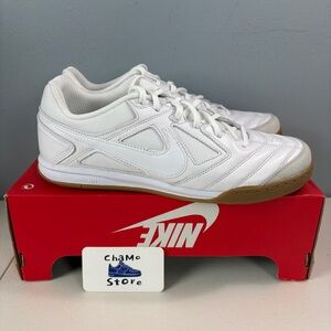 Nike Gato Sneaker Indoor Soccer Shoes White Gum HQ6019 100 Men's Sz 11